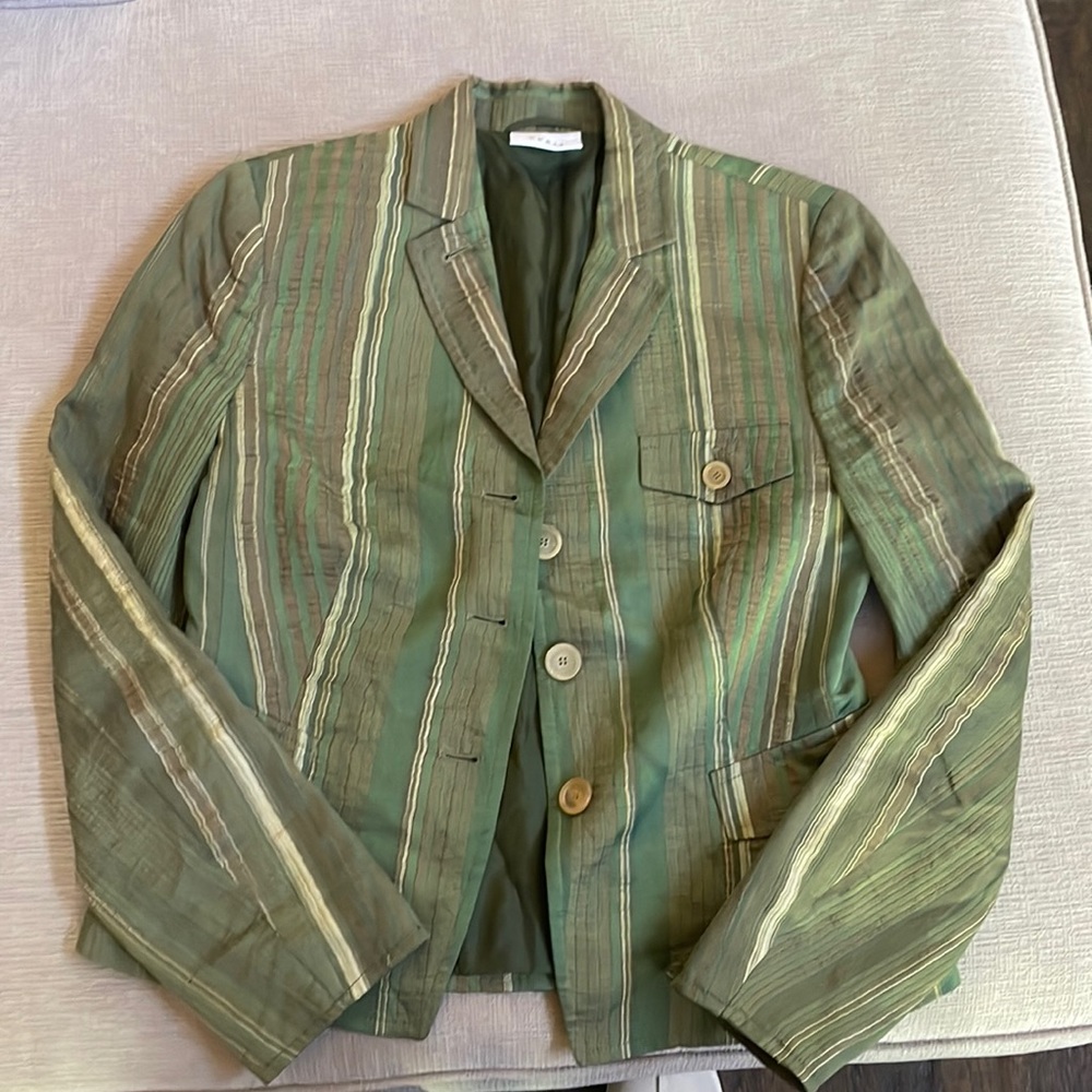 Akris Punto green blazer